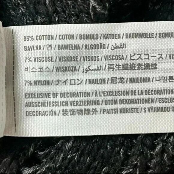 Hollister Dark Gray Chunky Knit Tank Top Size XS - Picture 4 of 4